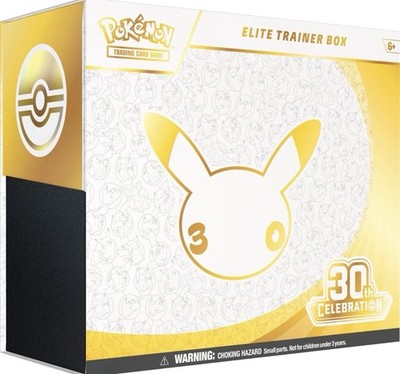Pokemon TCG 30th Anniversary ETB Sealed PRE-ORDER - RELEASE 16. SEPTEMBER