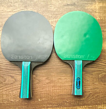 Senston Table Tennis Set - 2 Paddles, 2 Balls, Carrying Case