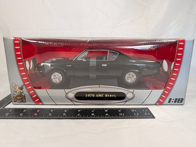 1:18 Road Signature 1970 AMC Rebel The Machine Black Diecast Car 2012 NOS NIB
