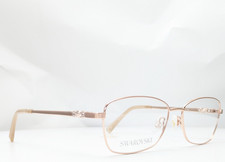 Swarovski SK5337 028 Shiny Rose Gold Women's Eyeglasses Frames 54-15-140