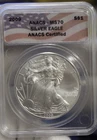 2009 US Silver Eagle $1 ANACS MS70.