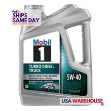 Mobil 1 MOB127097-1, One 5W40 Turbo Diesel Oil 1 Gallon Performance Racing Parts 61.99 per gallon