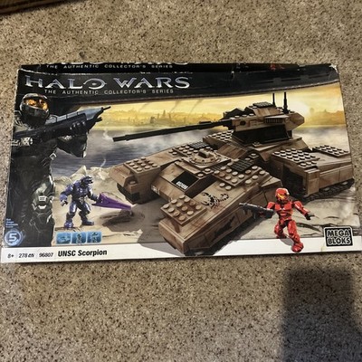 Halo Mega Bloks UNSC Scorpion | sealed | box damaged 