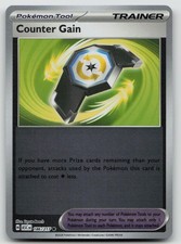 Counter Gain 186/217 Common Ascended Heroes Pokemon Reverse Holo Near Mint