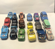 Disney Pixar Cars Mini Racers Diecast Matte Lot Of 18 Cars