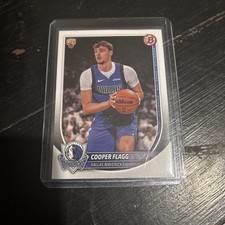 Cooper Flagg RC 2025-26 Bowman Basketball Base #1 Dallas Mavericks