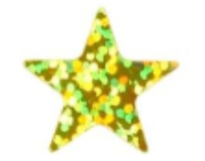 1 Pcs TZXX-2041 in Holographic Sticker, USED