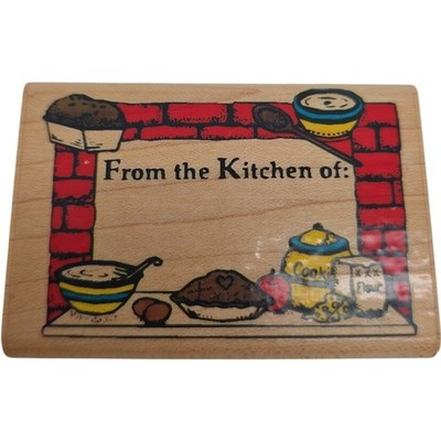 From The Kitchen Of: Inkadinkado Wooden, Baked Goods, Brick Oven Made in USA
