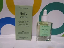 MANUCURIST ~ NAIL & CUTICLE OIL DRY CUTICLES NOURISHES & REPAIRS ~ 0.51 OZ