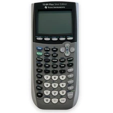 Texas Instruments TI‑84 Plus Silver Edition Graphing Calculator TESTED School