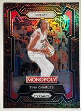2024 Panini Prizm Monopoly WNBA Tina Charles #71 Red Classic Icons 