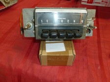 1968 Mustang Cougar Am Push Button Radio Untested W Fair Console Knobs 68
