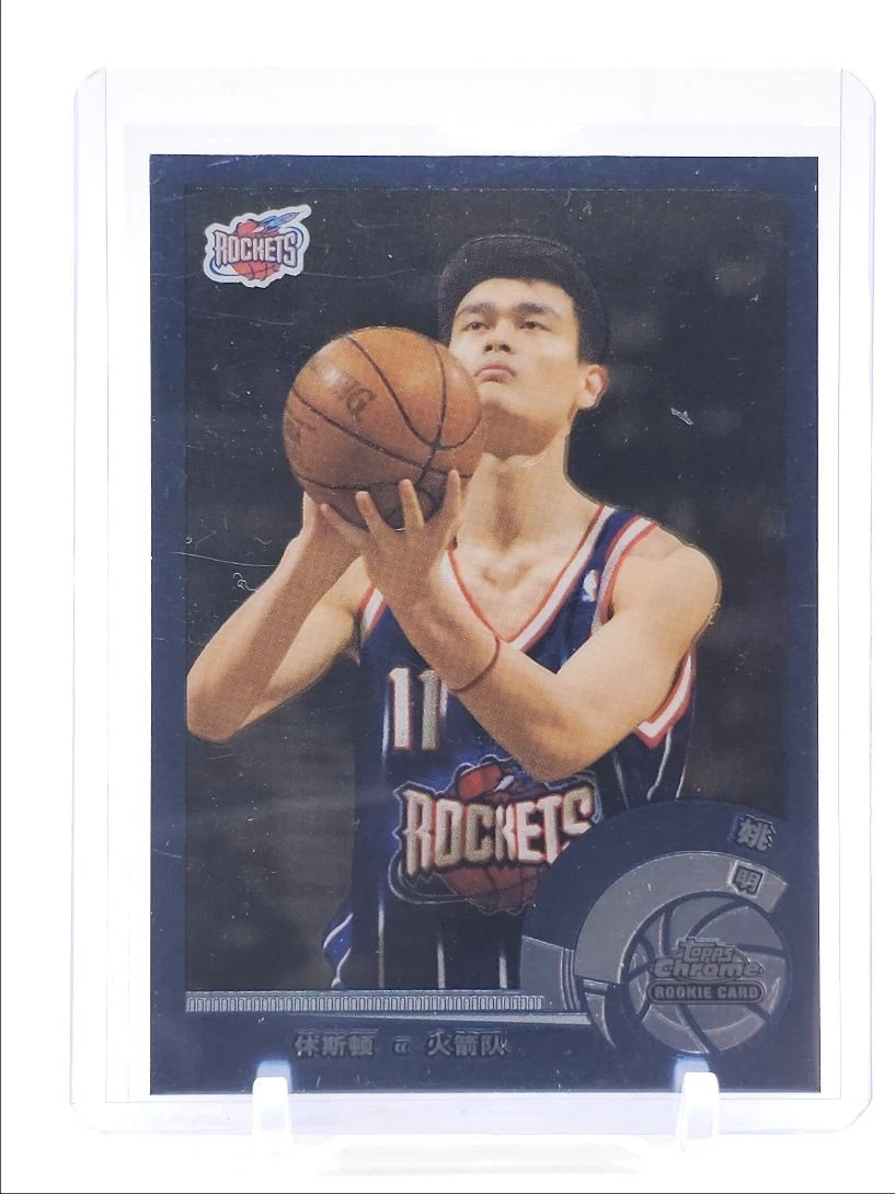 Yao Ming Basketball Rookie Sports Trading Cards & Accessories for