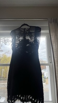Sandro Black Lace Dress - Size M