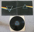 PINK FLOYD-THE DARK SIDE OF THE MOON-ORIGINAL UK LP ON HARVEST-1973-SHVL 804-GC