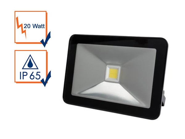 20W Led Baustrahler Strahler IP65, Flutlicht Scheinwerfer Arbeitsleuchte Fluter-image