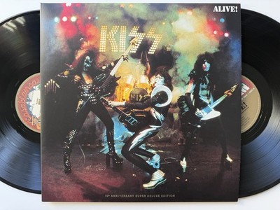 レコード LP ALIVE! 50周年記念 ピクチャーレコード KISS キッス KISS ALIVE! 50th Anniversary 2 LP Vinyl 2025 REMASTER BOXSET