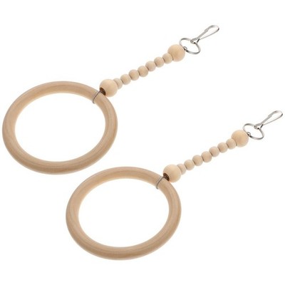 2 Pcs Papageienschaukel Spielzeug Für Vögel Papageienhängeschwung