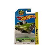 Hot Wheels '83 Chevy Silverado K-Mart Exclusive HW Off-Road - Green w/ Protector