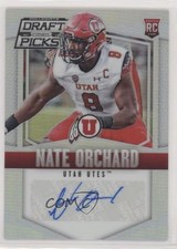 2015 Panini Prizm Collegiate Draft Picks Silver Nate Orchard #227 Auto m2c