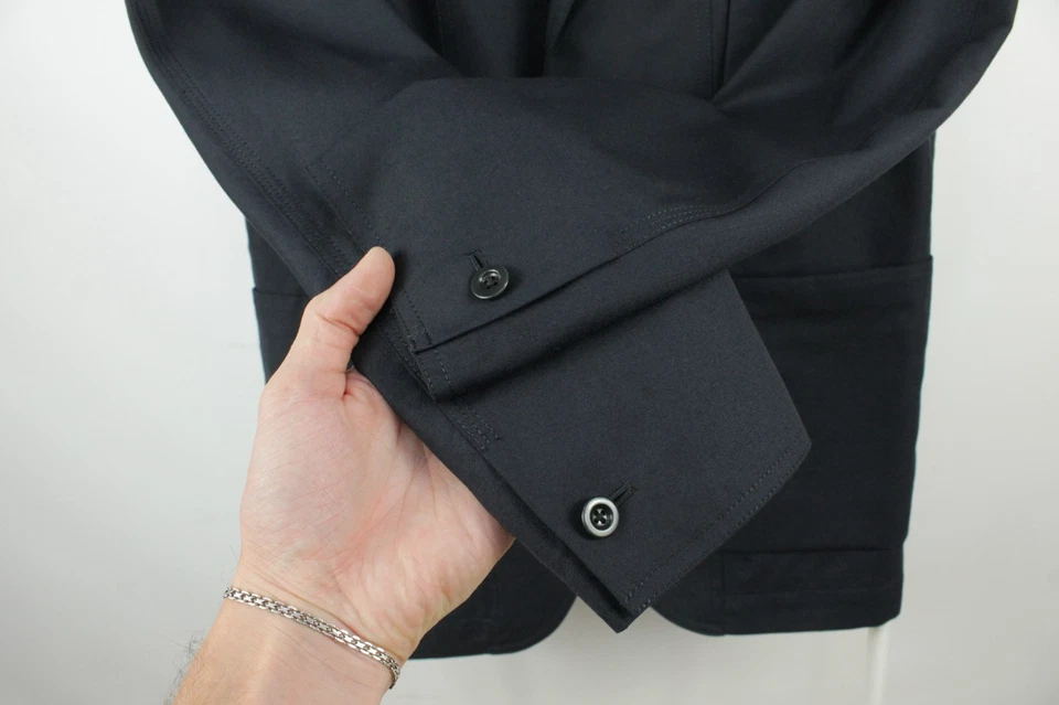 Paul Smith Red Ear Navy Wool Sport Coat Blazer Jacket Men's Size: S 36/46R - Image 4 of 4