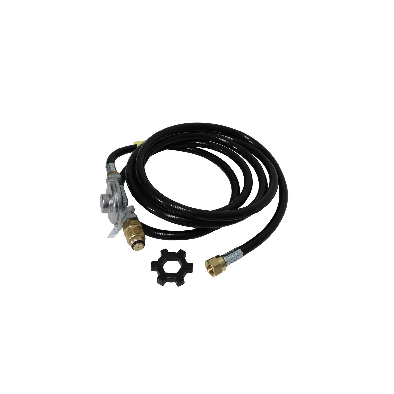 Mr. Heater, 12ft. LP Hose/Regulator, POL x 3/8in. FF, Includ