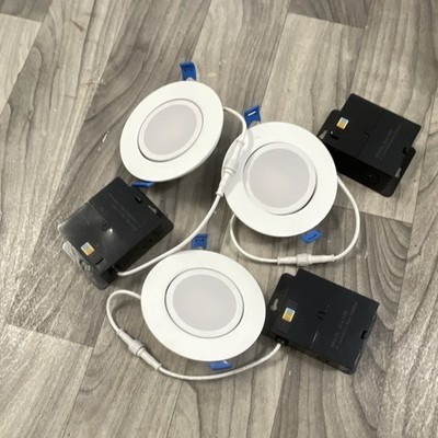 3 Sunco Lighting Recessed LED Lighting, 4 Inch, 