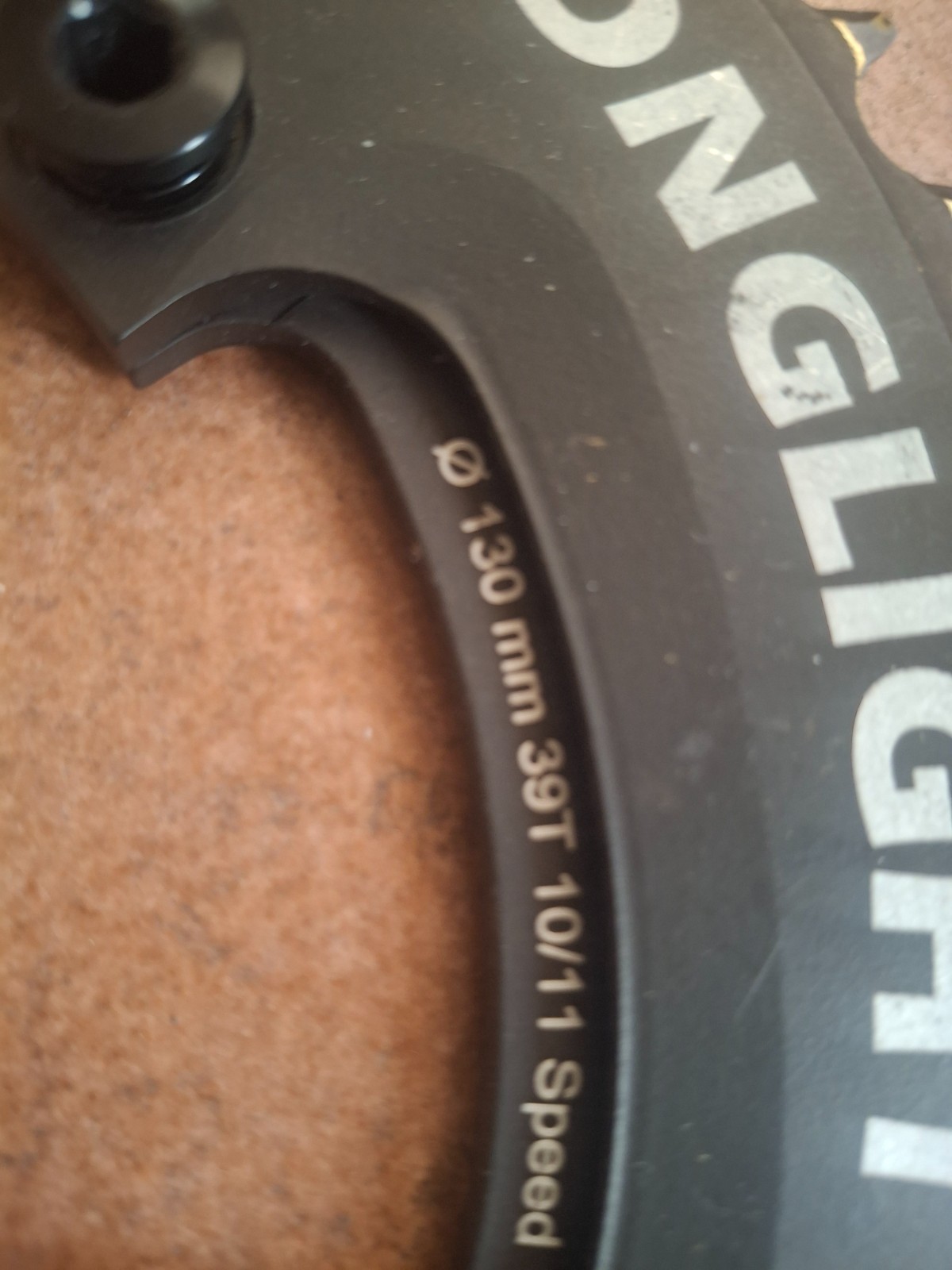 Corone 52x39per guarnitura bici strada Stronglight CT2 Ceramic Teflon chainring foto 4