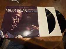 Miles Davis Kind Of Blue LP Vinyl 1959 Columbia High Quality Damaged Sides