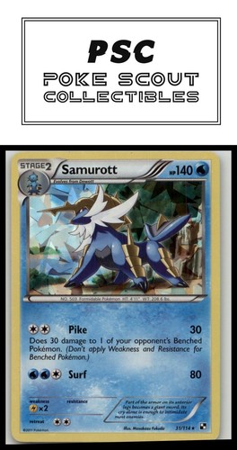 Deck Exclusives #031/114 Samurott - Picture 1 of 2