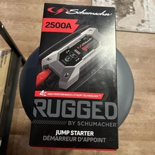 Schumacher 2500a Rugged Jump Starter Car Charger Sl1596 - Factory Sealed