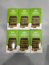 Lot Of 6 Bolci Dubai Chocolate With Kadayif Pistachio Filling 7.05 oz, 08/2027