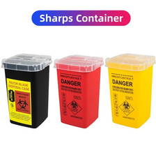 1pc Tattoo Sharps Disposal Container-Professional Waste Bin for Needles  Blades