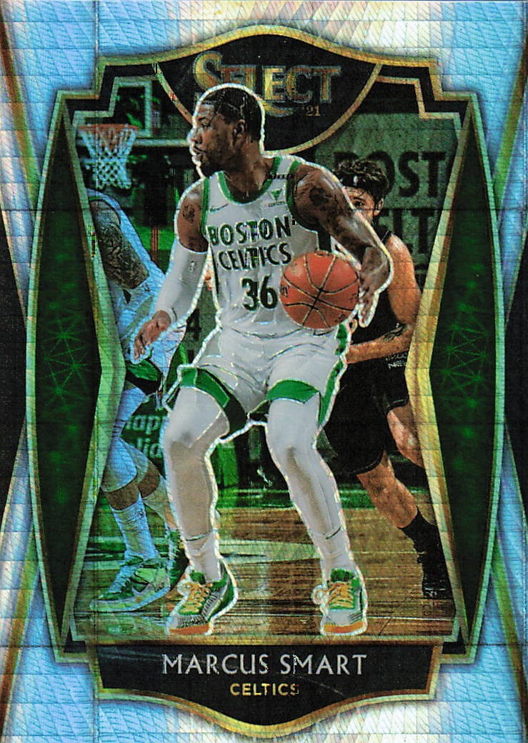 Marcus Smart 2020-21 Panini Select Prizms Lucky Envelopes #111 Celtics! 7/8