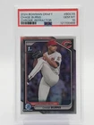 CHASE BURNS 2024 BOWMAN CHROME DRAFT 1ST REFRACTOR #BDC-55 GEM MINT PSA 10 Q3795