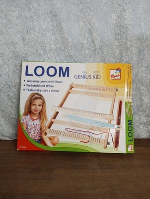 Webstuhl-Set, tragbare Geschenke, DIY-Webteppich-Webstuhl für Kinder Gebraucht 