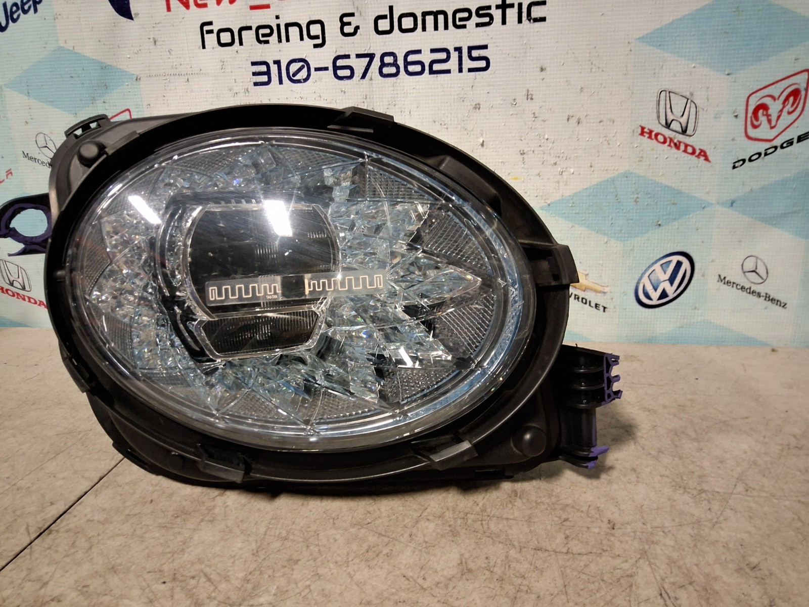 2020 BENTLEY BENTAYGA LED HEADLIGHT RIGHT OEM 2021 2022 2022 2024