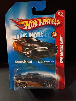     HOT WHEELS 81 NISSAN SKYLINE BLACK WEB Very Rare 