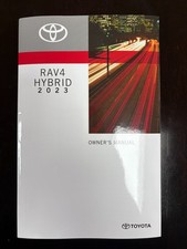 2023 Toyota Rav4 HYBRID Owners Manual