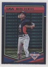 2018 Panini USA Baseball Stars & Stripes Longevity Mark Vientos #87 fm0
