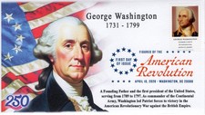 26-101, 2026, SC 6068y Figures of the American Revolution, FDC, DCP, America 250