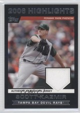 2007 Topps 2006 Highlights Relic Series 2 Scott Kazmir (Fenway Park Phenom) 0f8