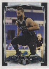 2014 Topps Chrome Black Refractor 166/299 Kyle Van Noy #205 1m7