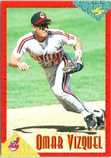 Omar Vizquel 1994 Score Rookie & Traded #RT10 Cleveland Indians