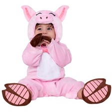 Baby / Kids Pink Unisex Piggy Pig farm Halloween Cosplay Dress up Costume