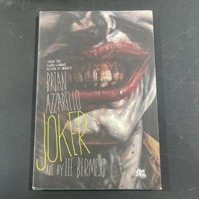 Joker DC Comics 2008 Hardcover BATMAN Brian Azzarello