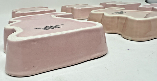 FSG Gres ROSA PASQUA CONIGLIETTO CONIGLIO TEGLIA DA FORNO stampo da forno 4" x 5" - Foto 4 di 4
