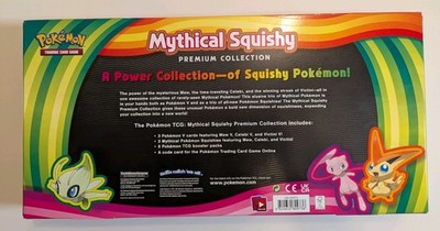 Nintendo Pokémon TCG Mythical Squishy Premium Collection for