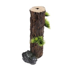 Reptile Tree Stump Betta Tank Decoration Aquarium Trunk Ornament