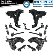 Front Control Arm & Ball Joint Tie Rod Sway Bar Link Adjusting Sleeve Kit 13Pc